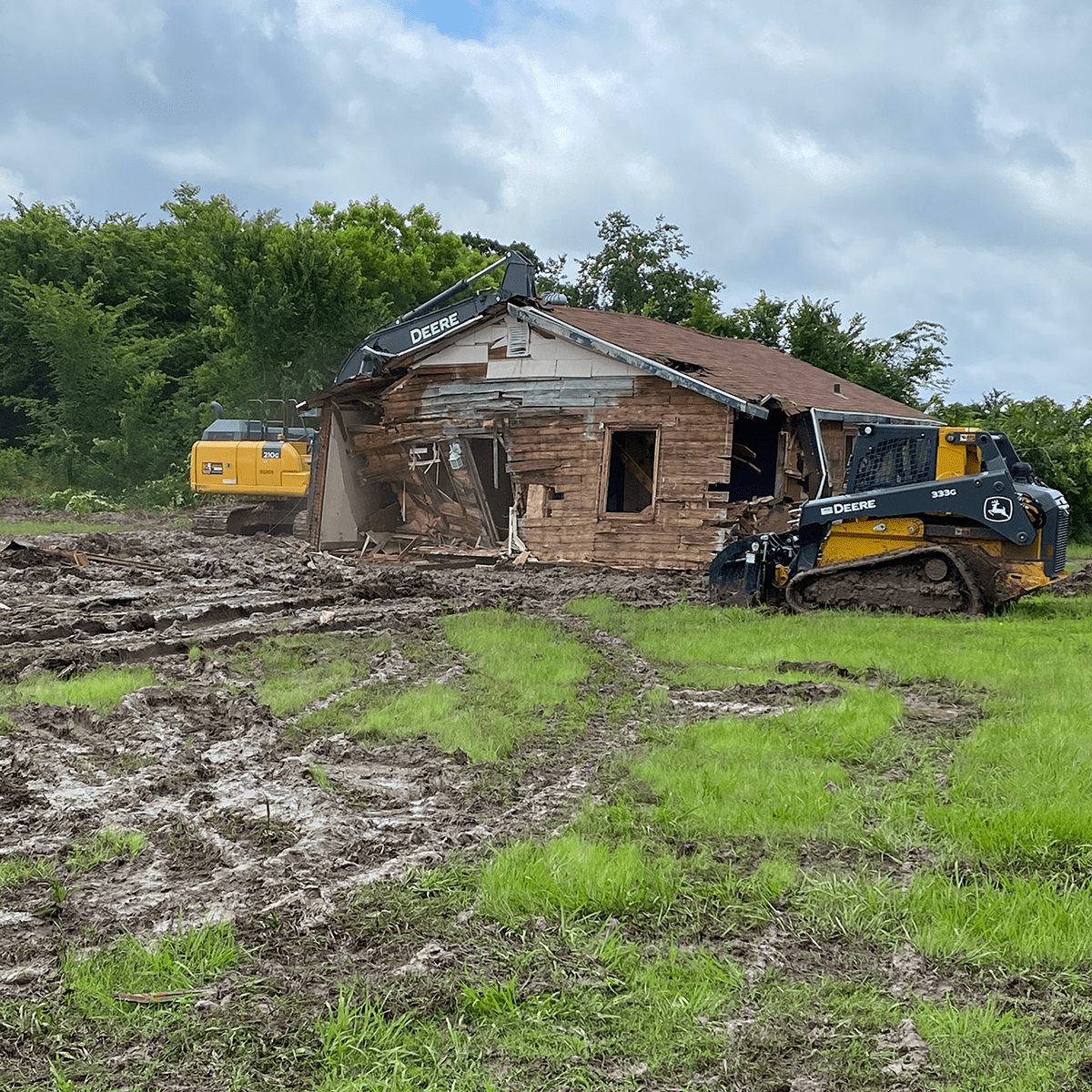 home demolition services in Texas and Oklahoma