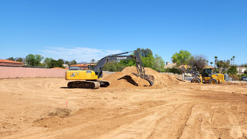 Building Pad Construction in North Texas