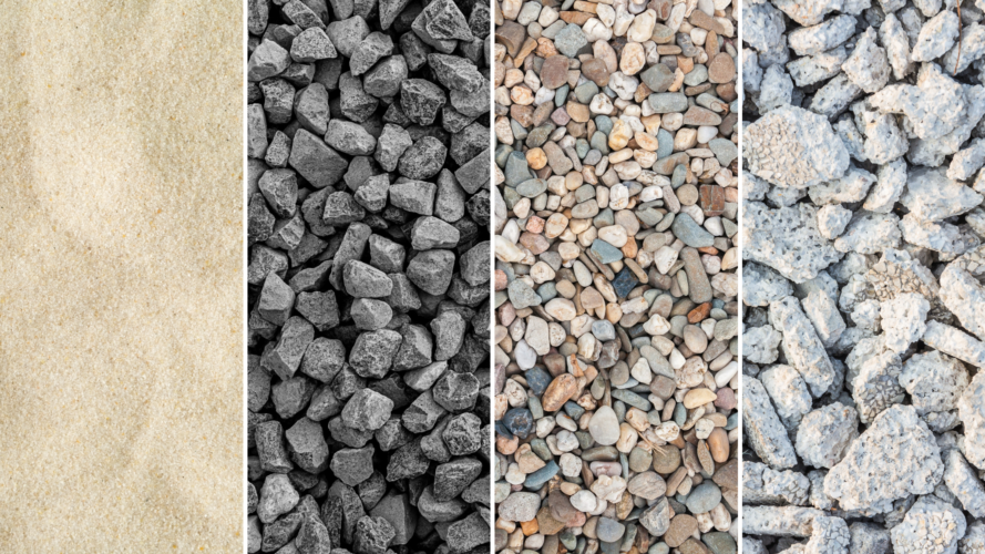 Sand and Gravel Material